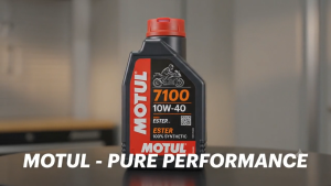 MOTUL 7100 10W-40 4T Ester 100% Fully Synthetic Motorcycle Engine Oil 1L Original Minyak Motor Sport Adventure Road Off-Road JASO MA2 API SN for All 4 Stroke Bike