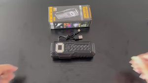 ESMARTER | Super Bright 303M Beam Distance Built-in Battery Portable Work Light High-Powerful Type-C Rechargeable Flashlight