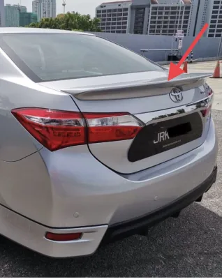 🔥TOYOTA ALTIS2014” SPOILER ABS OEM