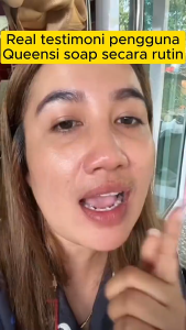 termurah Sabun Quensi Brightening Halal BPOM Cocok untuk Pria & Wanita Kemasan
