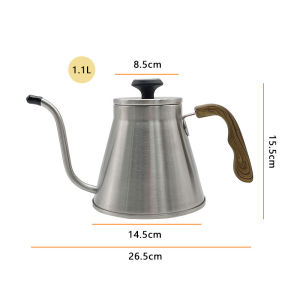 Debeisha | Temperature Control Stainless Steel 304 Hand Drip Coffee Kettle Spout Design