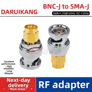 Pure Copper BNC to SMA RF Connector Adapter Head Female to Male Conversion Plug for Electronic Components Market