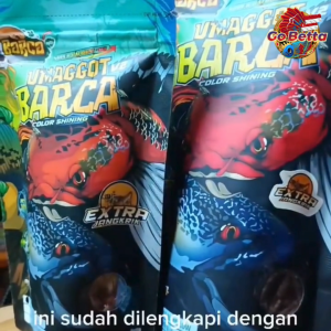 🇸🇬 GoBetta UMAGGOT BARCA V2 30g RED YELLOW XTRA CRICKET | 2x More Effective Channa Fish Food | Enhances Color & Flower Bloom | Premium Organic Feed | Boosts Growth & Vibrancy | Ready Stock in SG | Trusted SG Seller | Fast Delivery | 100% Authentic