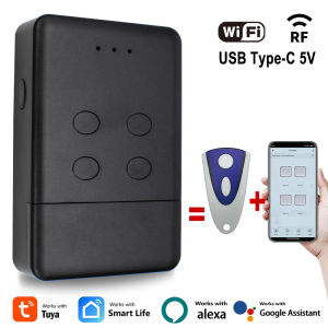 NOVOFERM RF WIFI Bridge Tuya App Remote Control for NOVOTRON TORMATIC MCHS43-2 MTR43-2 Garage Gate Door USB Type-c power supply