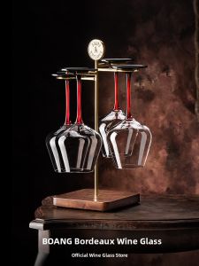 BOANG | Aesthetic Home Use Wine Glass Set Crystal Large Bowl Burgundy Decanter