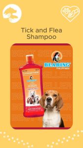 Bearing Shampoo 300mL And 600mL Tick And Flea Shampoo For Pets / Bearing Dog Shampoo