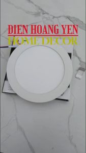 Bộ 5 Đèn Led âm trần siêu mỏng 12w BẢO HÀNH 12 tháng