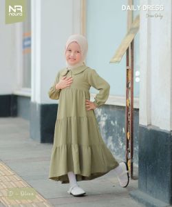 Gamis Anak Perempuan Terbaru NuBintang Daily Dress Anak Perempuan Bisa Couple Mom