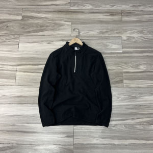 Tech Self-Heating Quick Dry Breathable Fleece Lined Hoodie Outdoor Sports Inner Wear Half Zipper Integrated Velvet Jacket