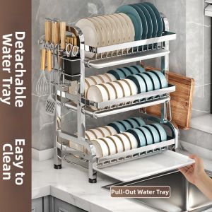 Multifunctional Kitchen Dish Rack