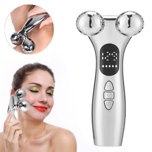 3D mặt Máy mát xa cơ thể con lăn v-hình dạng nâng cơ mặt ing Máy mát xa cơ thể tần số thấp xung rung massage làm săn chắc và nâng thư giãn nhào cơ thể slimmings và hình chữ V nâng cơ mặt chống nhăn