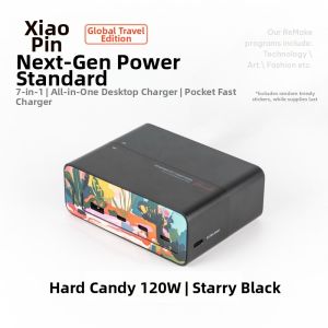 Candysign | Quick Charging Multi-Port Desktop Charging Station 120W