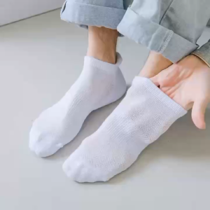 Thickened socks for men and women casual boat socks pure cotton breathable short socks