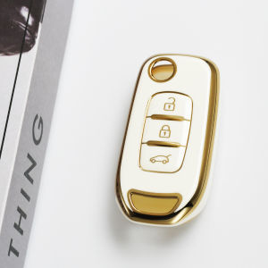 3 Buttons TPU Car Remote Key Case Cover for Renault Captur Arkana Sandero Stepway Logan Twingo Kwid Trafic Clio Kadjar Clio 5