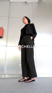 CEKHAS - MICHELLE Jakarta Series Black  Mules