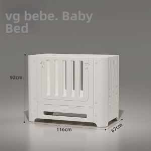 VGBEBE | Adjustable Multi-function Baby Crib Diaper Changing Station Storage Rack Newborn Care Station