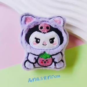 Fashion Cartoon Fruit Sanrio Plush Pendant Dress Cinnamon kt Cat Merlot Lovely Bag Hanging Ornament Small Gift
