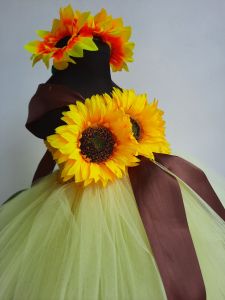 sunflower tutu dress