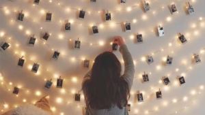 1pc Photo Fairy Lights String with 50/30/20 Clips USB Powered String Lights for Cards Photos Bedroom Parties Weddings Decoration