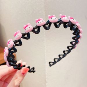 Cartoon Strawberry Childrens Headband Sweet Toothed Non-slip Wavy Hair Band for Kids Fashion Girl Hair Accessories