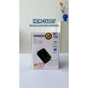 OMRON Upper Arm Blood Pressure Monitor HEM-7600T (3+3 years warranty)