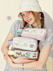 VANWALK | Pain Layer Deco Large Capacity Pencil Case