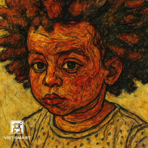 Tranh Vẽ Tay Theo Yêu Cầu – Phong Cách Biểu hiện Họa sĩ Egon Schiele | VIETSMART ART