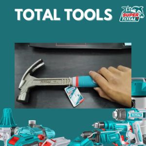 TOTAL ค้อนถอนตะปู 450 g ลดแรงสะเทือน รุ่น THCH61016L / THCH61016