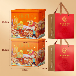 JINZUN | Macao Flavor Coconut and Green Onion Egg Rolls 600g