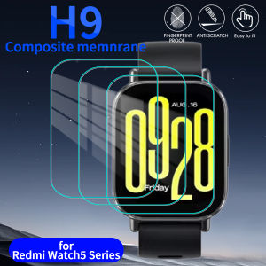 Xiaomi Mi Redmi Watch 5 Active Watch 5 Lite HD Clear Tempered Glass Screen Protector Easy To Install Watch Protective Film