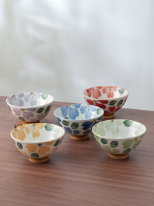 Mino Yaki | Microwave-safe Bowl for Womens Aesthetic and Low-capacity Diet-friendly Rice Bowl