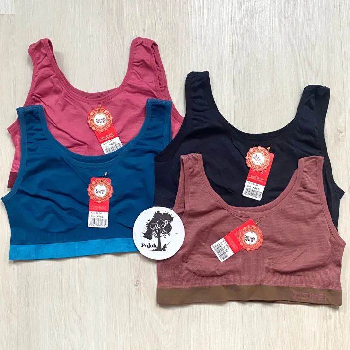 (1%20pc)%20Miniset%20sport%20rajut%20remaja%20dan%20wanita%20dewasa%20Xisimei%20//%20BH%20sport%20seamless%20bahan%20knit%20premium%20melar%20banyak%20kualitas%20impor%20-%20Image%205