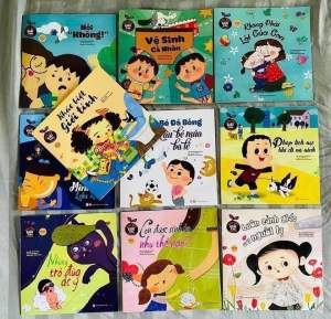 Combo 10 cuốn GIÁO DỤC GIỚI TÍNH CHO BÉ