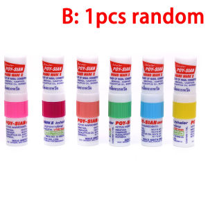 6/1PCS Thailand Nasal Inhaler Cure Colds and Nasal Congestion Stay Up Refreshing Relieve