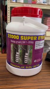 SUPER ETAR 2 IN 1 22000 PENGGALAK SUSU GETAH 4kg - Lazada