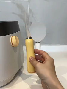 ‌Food Grade Plastic Rice Spoon With Magnetic Base Non Stick And Self Standing