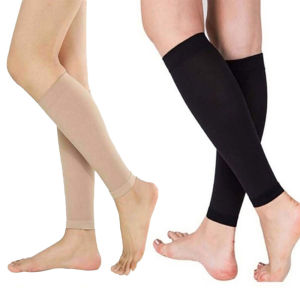 2ชิ้นใหม่สำหรับผู้หญิงและผู้ชายการบีบอัดทางการแพทย์ป้องกันไม่ให้เส้นเลือดขอดความดันรักษาถุงเท้าบางขอดที่ขา