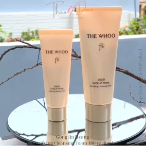 [Nội Địa Hàn]  Sữa Rửa Mặt Whoo Gongjinhyang Clarifying Cleansing Foam chống lão hóa dưỡng ẩm 100ml