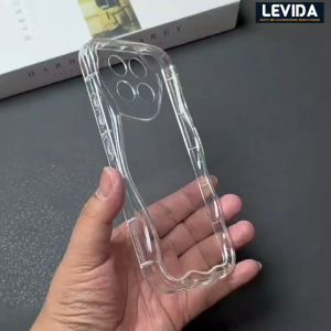 Softcase Silikon Bening Melting Case Gelombang Tecno Spark 30 Pro