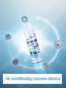 Home Aircon Cleaner 500ML Aircon Cleaner Spray Foam Aircon Cleaner Spray Aircon Cleaning Air Conditioner Cleaner Air Conditioner Cleaning Spray A/C Aircon Foam Cleaner for Air Con Dust Freeze. Suitable for Split Type Car Aircon Window Centralized