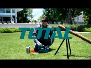 TOTAL เลื่อยโซ่แบตเตอรี่ไร้สาย 20V บาร์ 12 นิ้ว 720 วัตต์ รุ่น TGSLI2001 ( Li-Ion Chain saw )