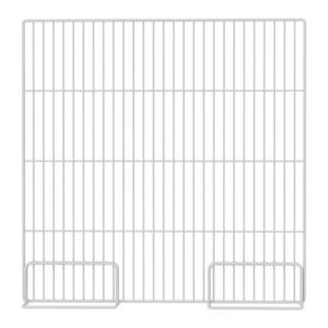 Metal Ice Chest Organizer Rack Single Side Partition Shelf Grid Storage Rack for Home Use Refrigerator Storage Shelf