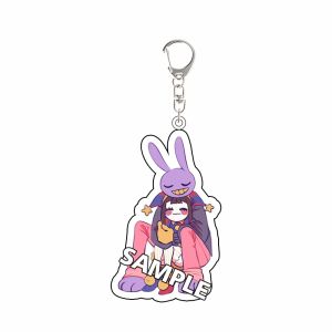 Bandai | Anime Peripheral TADC 5cm Acrylic KeyChain Jax Series Cartoon Cute Backpack Pendant Accessories Creativity Festival Gift