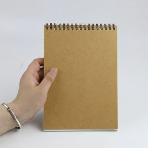 30 Tờ Sổ vẽ phác thảo gáy lò xo khổ dọc A4 A3 A5 160gsm nghệ thuật Đồ dùng học tập bút chì vẽ notepad-HAUSE