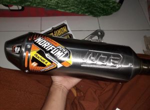 KNALPOT NORUFUMI ROCKET 4 TERBARU 2024 KNALPOT KLX 150 D-TRACKER CRF 150L WR155 PEMASANGAN PNP
