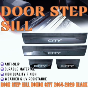 OCAS SIDE STEP SILL CITY 2014-2020 BLACK (12416)