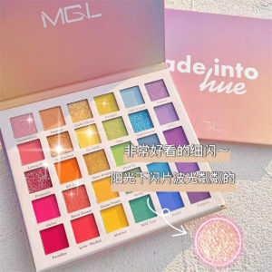 Shimmering Childrens Stage Makeup Eyeshadow Palette 30 Colors Waterproof Sweatproof Easy to Color Eye Makeup for Kids