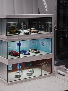 SHOUCANGJIA | Hộp Hiển Thị & Lưu Trữ Mô Hình Xe Sưu Tầm 1:64