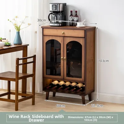 MEIZHULIJIA | Luxurious Nordic Style Sideboard Storage Cabinet
