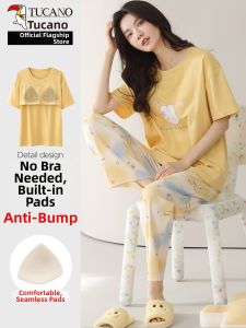 TUCANO | Breathable Fashionable Comfortable Sleepwear with Padded Chest Full Cotton